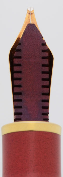 Leonardo Momento Zero Grande LE Art Deco Fountain Pen - Merida Red